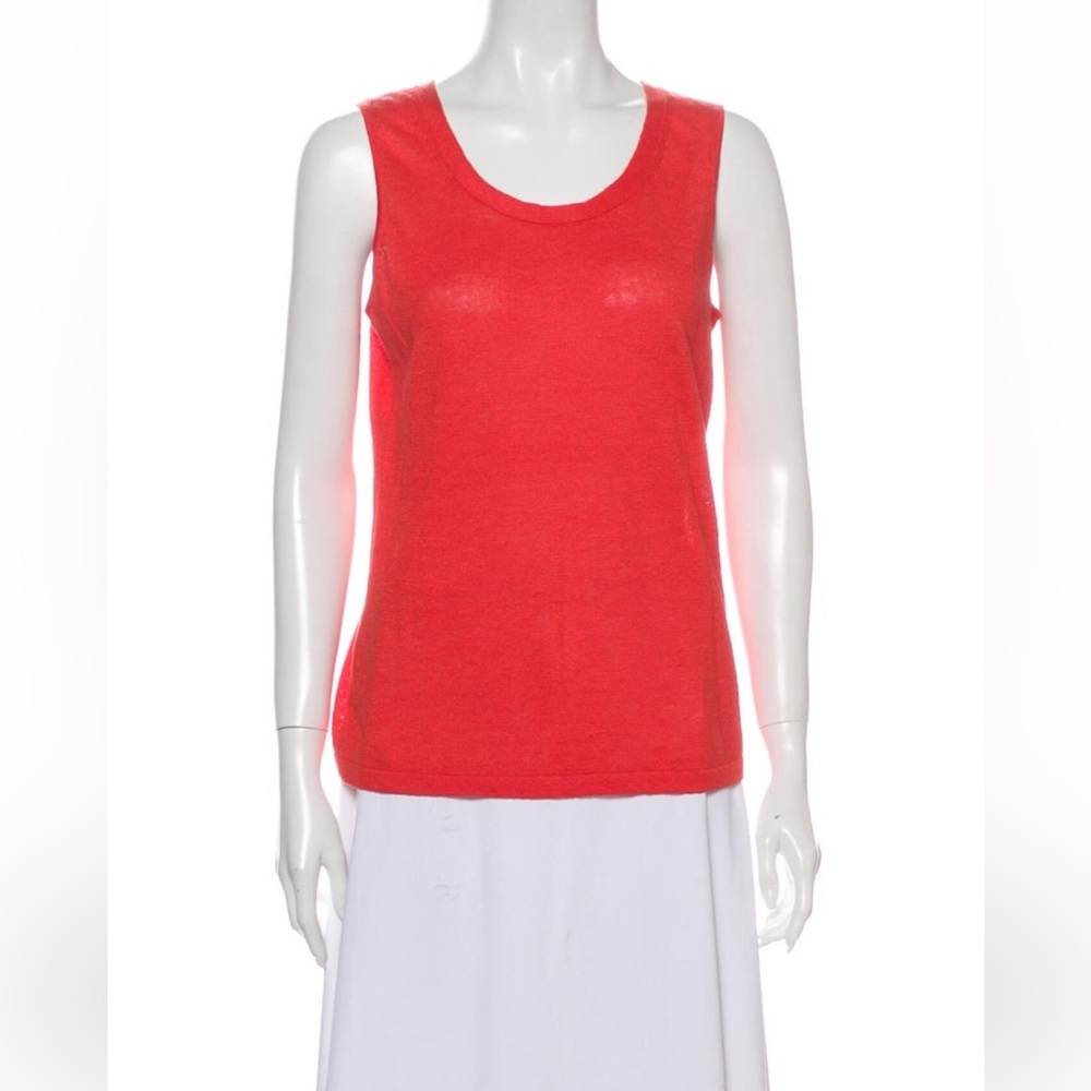 Lafayette 148 Linen Shell